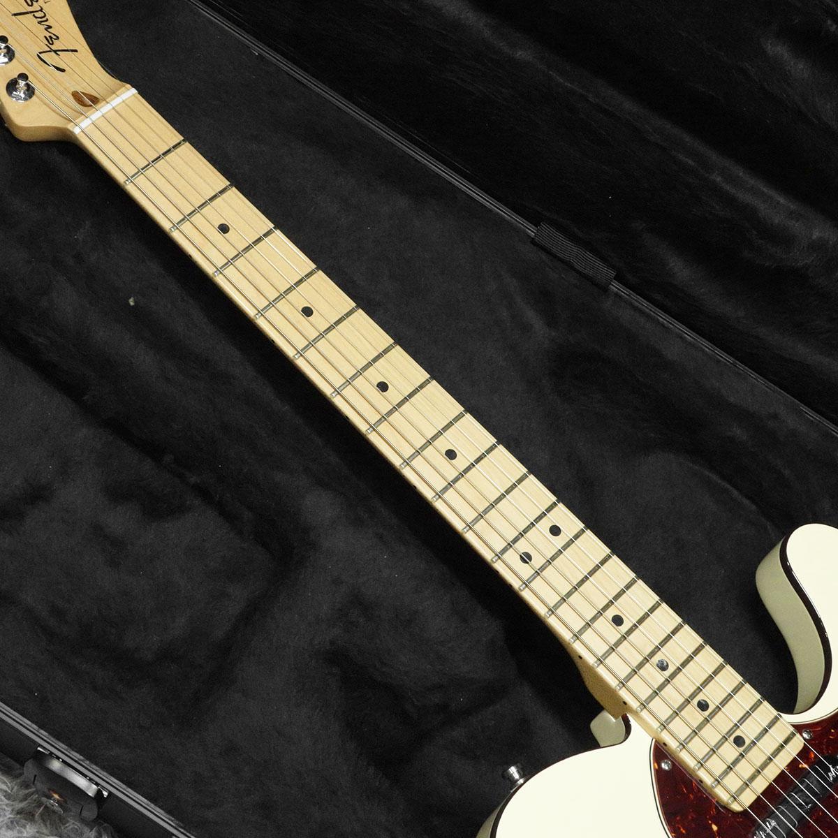 American Deluxe Telecaster Thinline MN Olympic White Fender