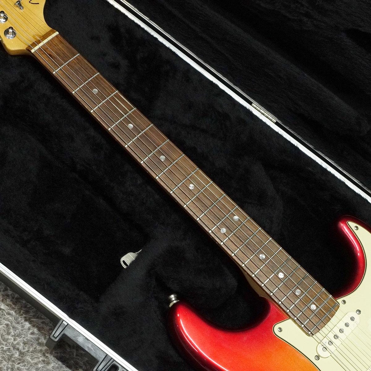 American Deluxe Stratocaster RW Sunset Metallic Fender