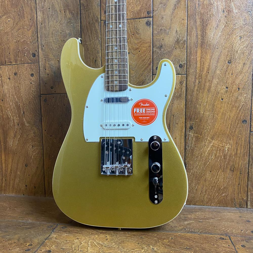 Paranormal Custom Nashville Stratocaster Aztec Gold Squier