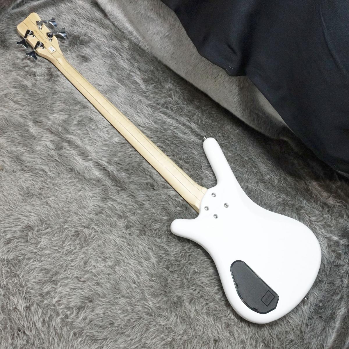 Rock Bass Corvette Basic 4st Solid White High Polish【アウトレット