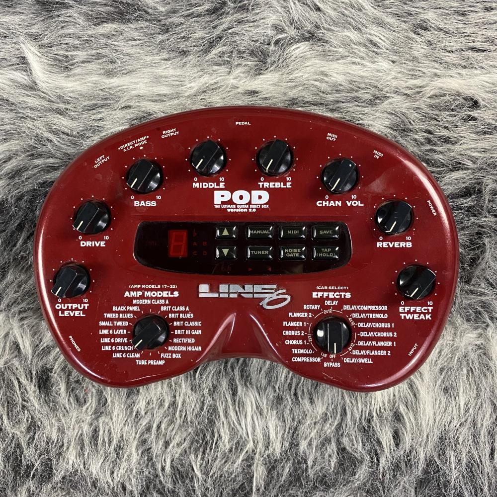 POD Version 2.0 Line6 ギター用エフェクター マルチエフェクター 商品