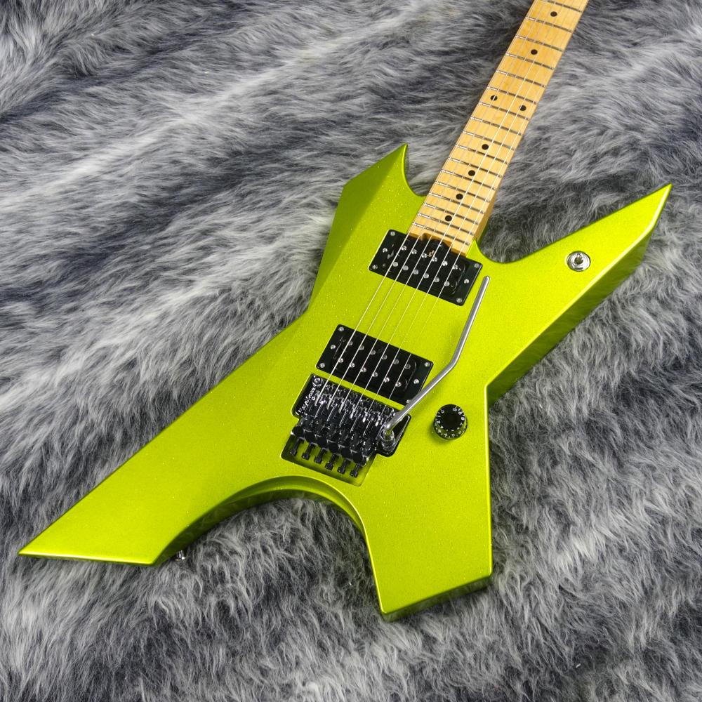KG-Exploder Metallic Green Killer エレクトリックギター 変形タイプ