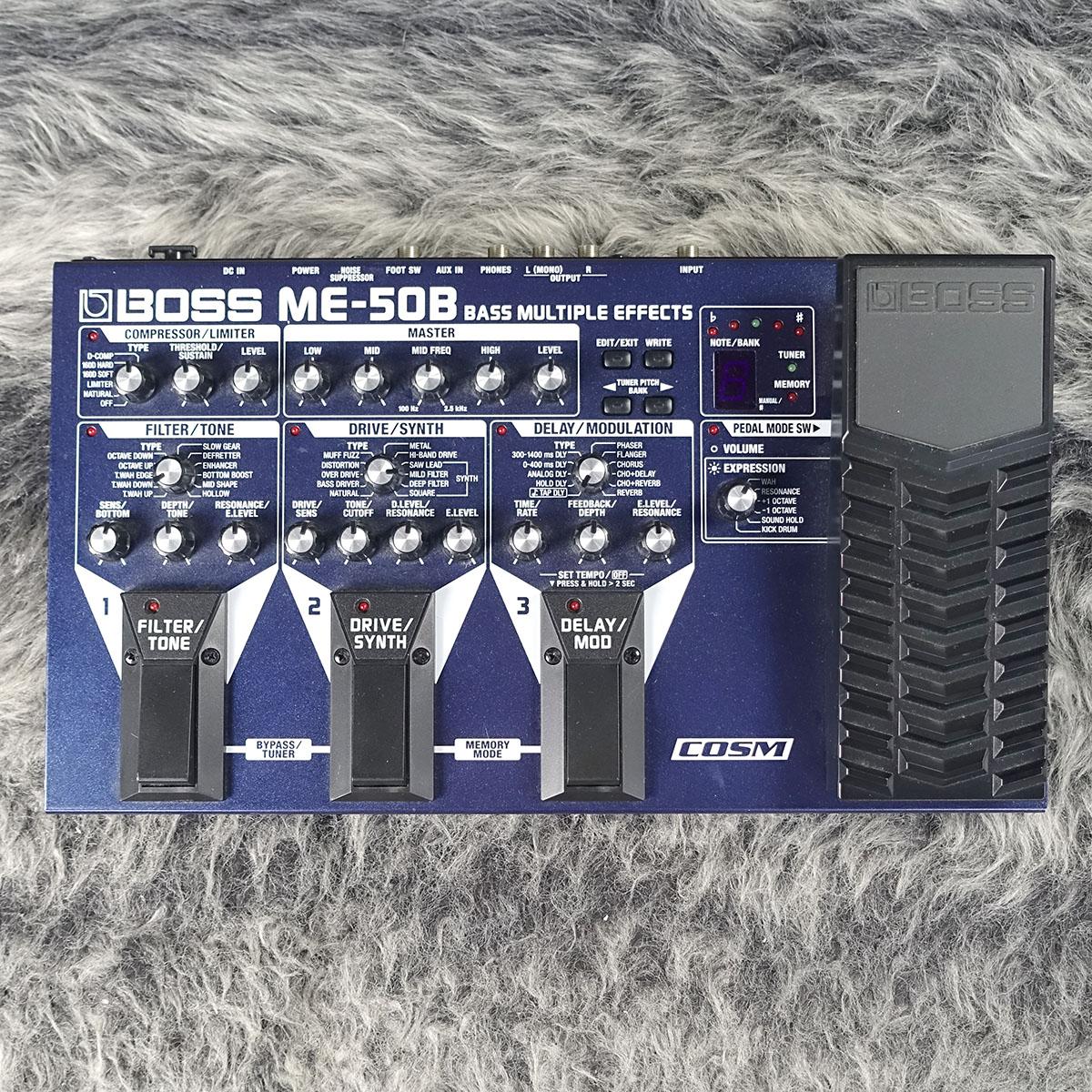 ME-50B BOSS ベース用エフェクター マルチエフェクター 商品詳細