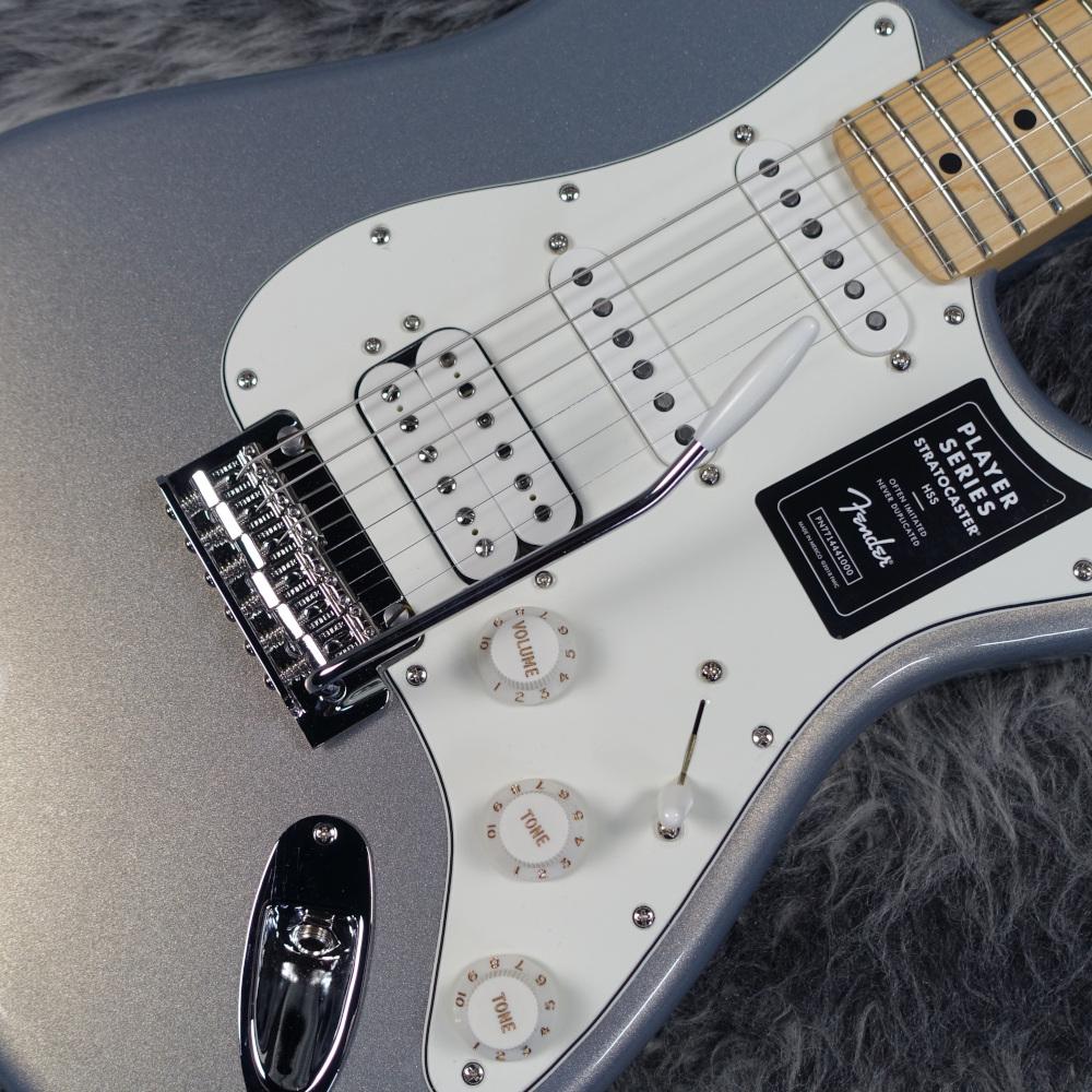 Player Stratocaster HSS Silver/M Fender エレクトリックギター