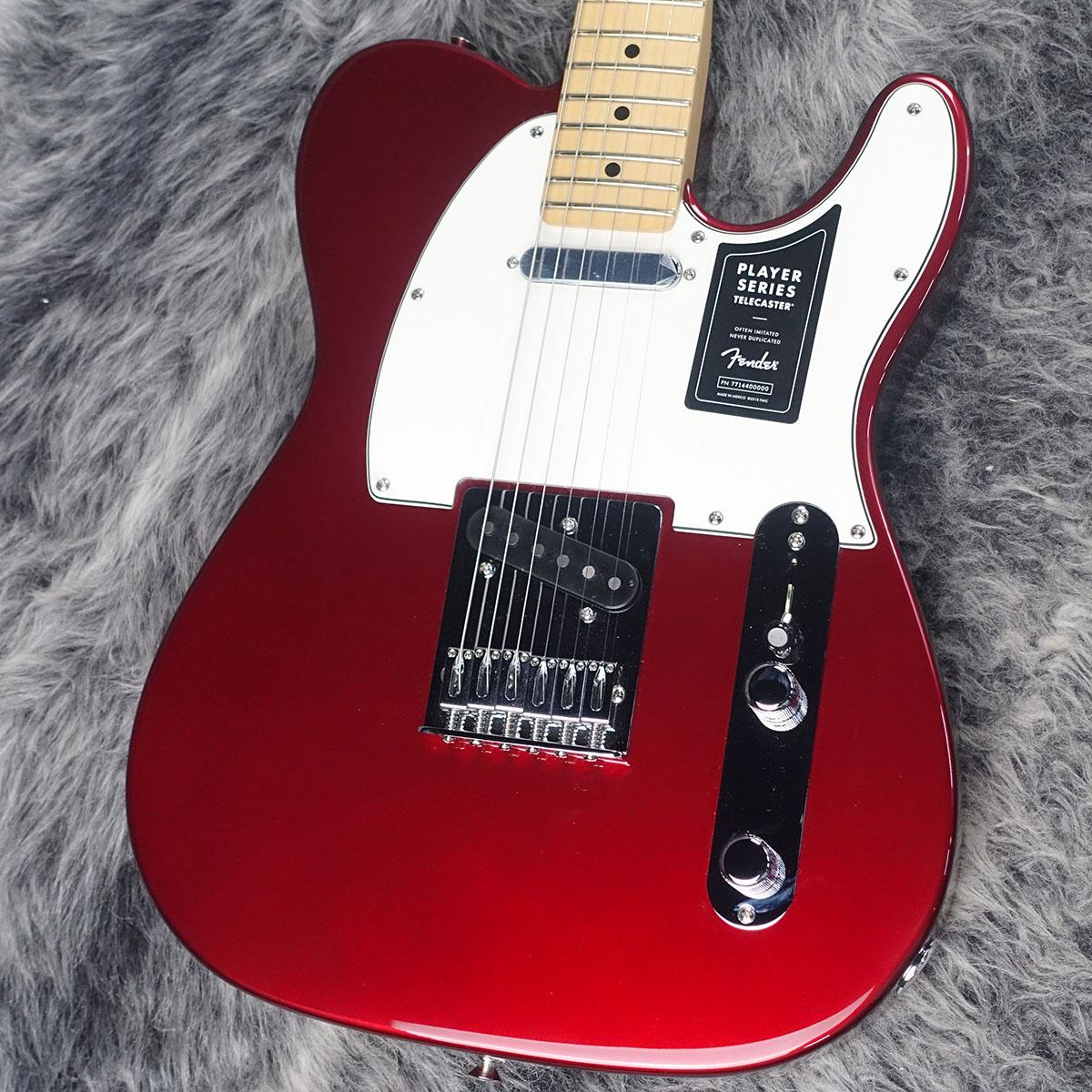 Player Telecaster Maple Fingerboard Candy Apple Red Fender