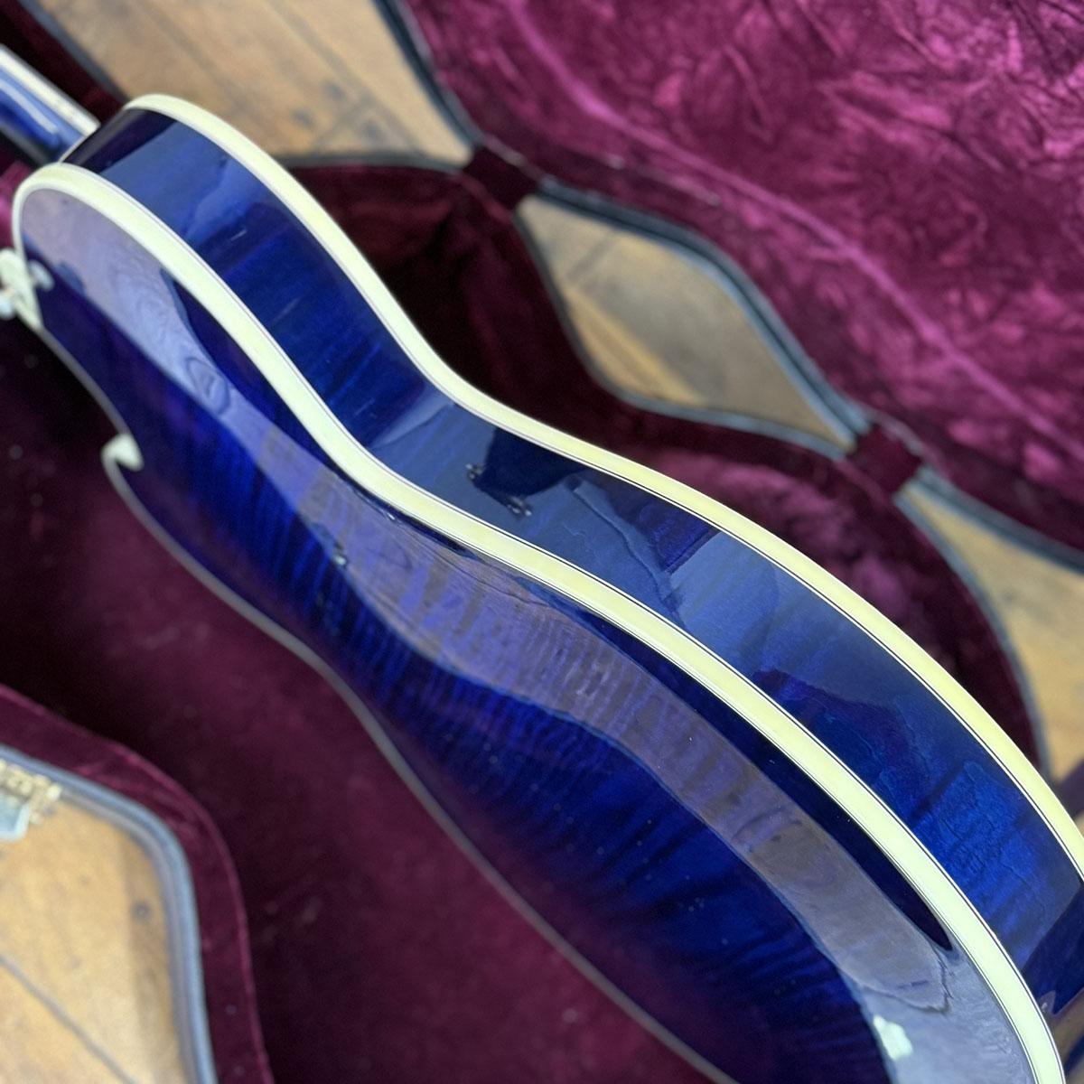 Custom Crimson Byrdland Alnico V Medium Scale Midnight Blue Gibson