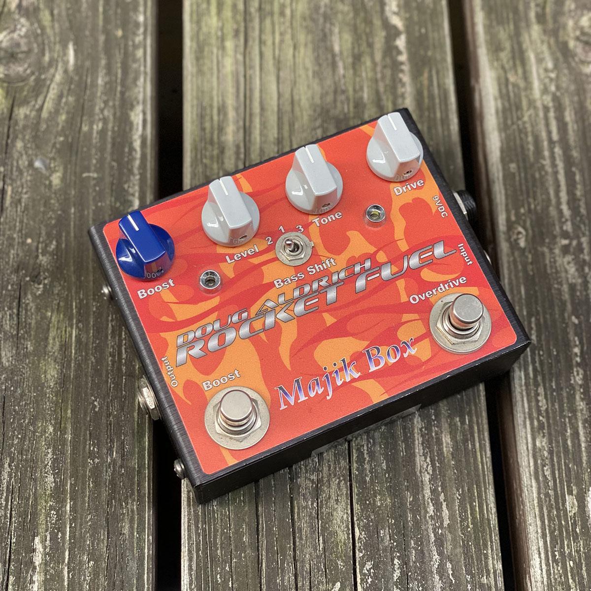Doug Aldrich Rocket Fuel Majik Box ギター用エフェクター オーバー