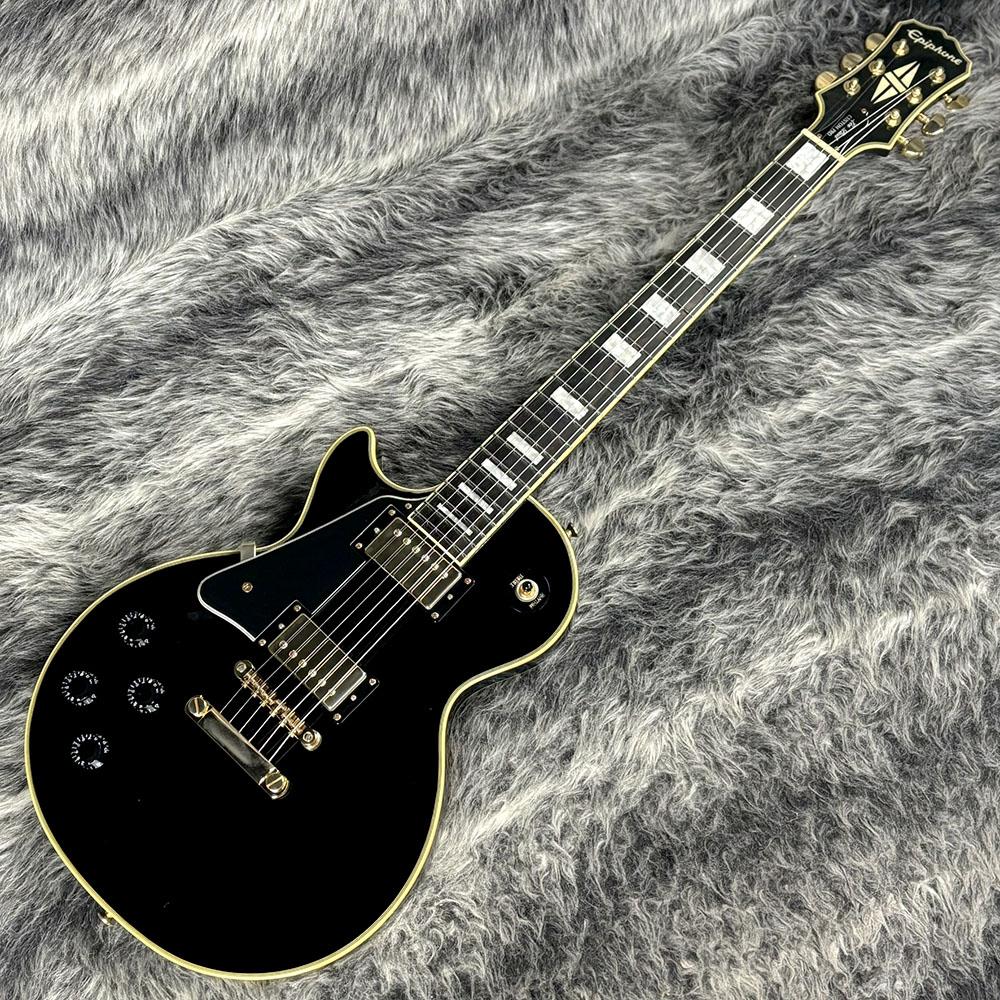 Les Paul Custom Pro LH Ebony 2018年製 Epiphone エレクトリック