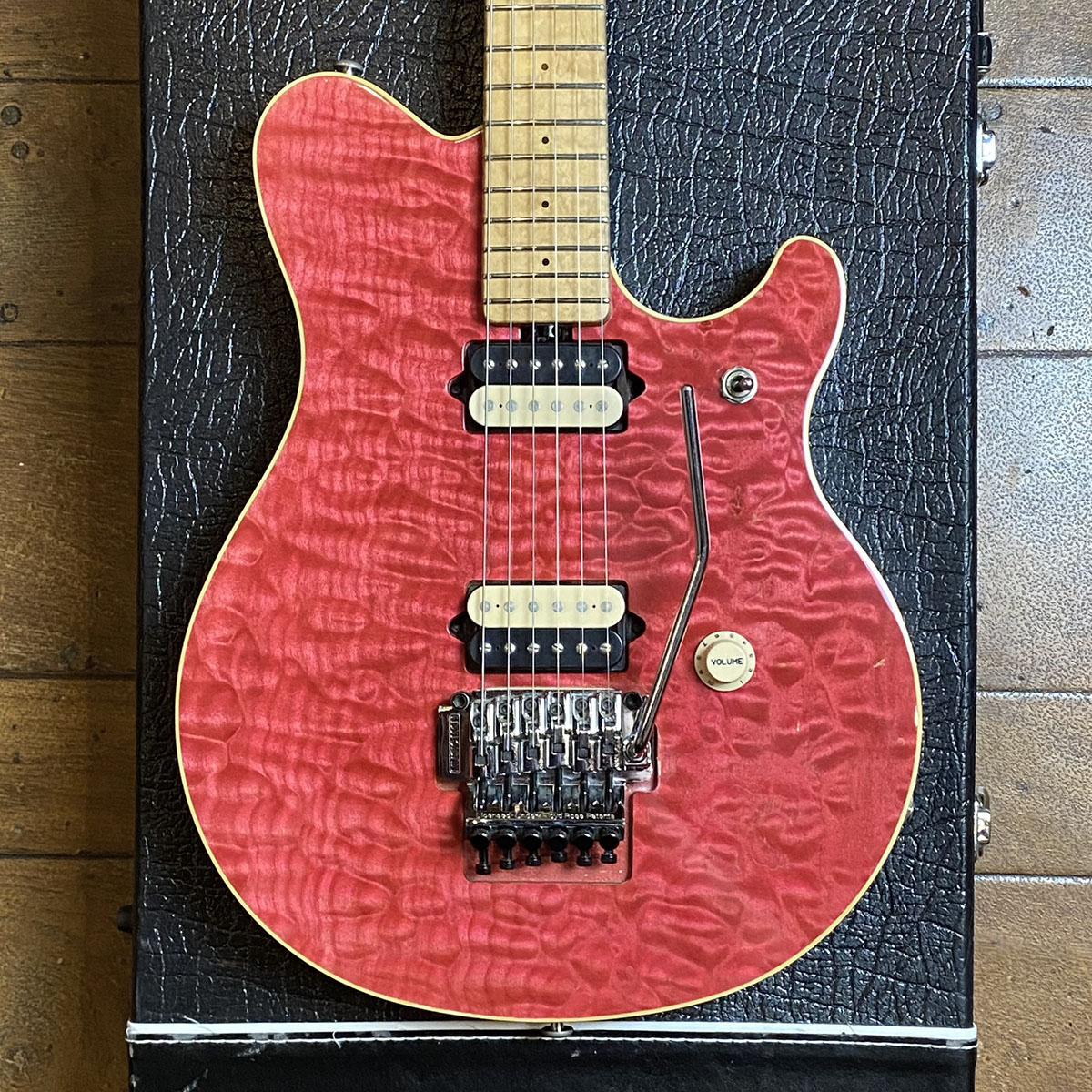 ［取引中］MUSICMAN「AXIS EX trans pink」 AXIS EX Trans Pink MUSIC MAN エレクトリックギター その他のボディー