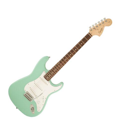 Affinity Series Stratocaster Surf Green Squier エレクトリック