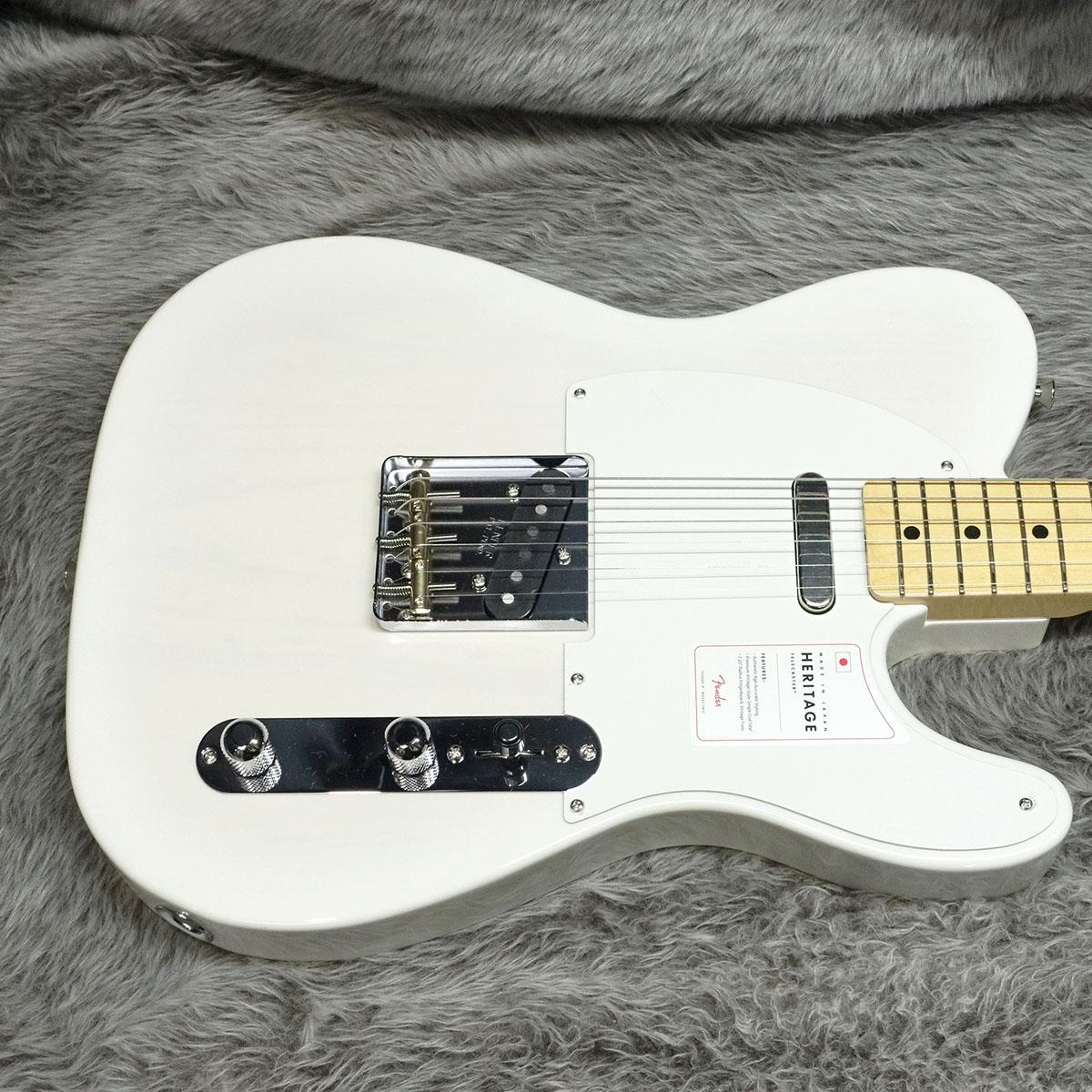 Made in Japan Heritage 50s Telecaster MN White Blonde Fender