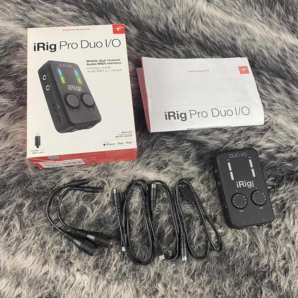 iRig Pro Duo I⁄O IK Multimedia Interface Inc 7.5*12.7 Multimediaが