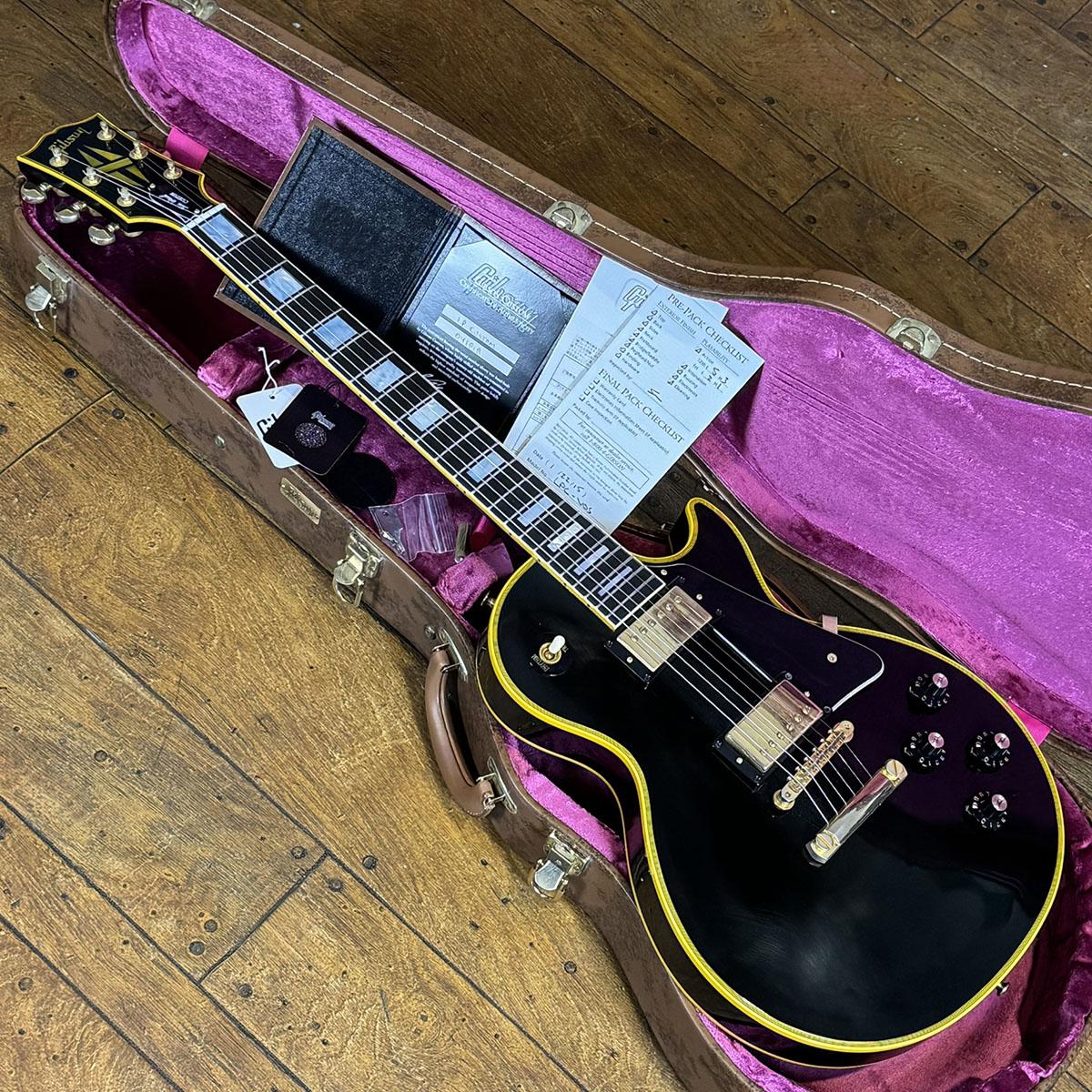 Japan Limited Les Paul Custom Richlite Fingerboard VOS Ebony 2015
