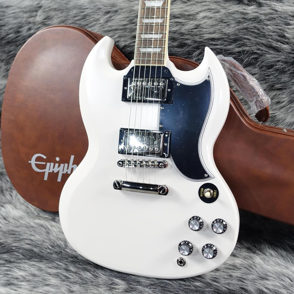 1961 Les Paul SG Standard Aged Classic White Epiphone