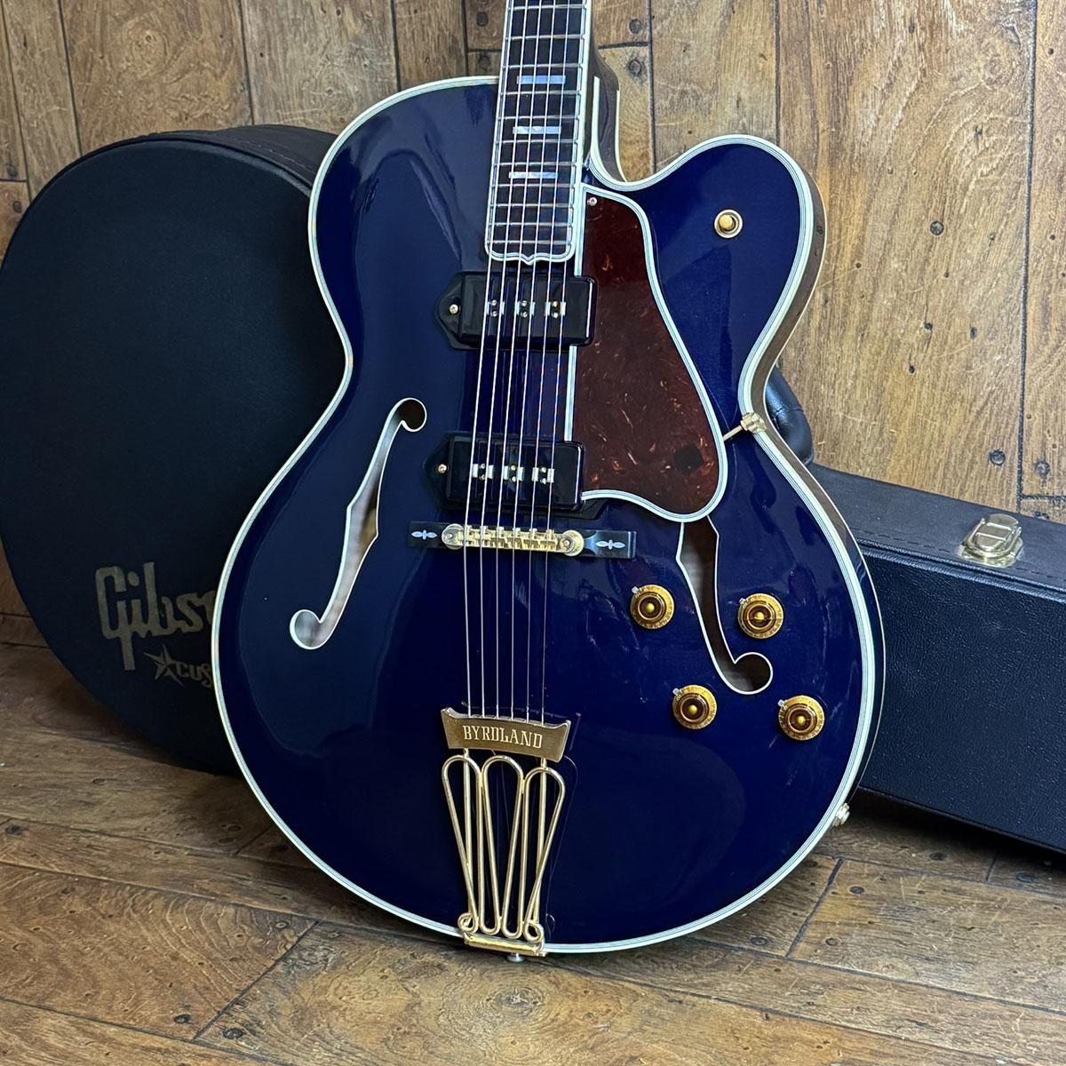 Custom Crimson Byrdland Alnico V Medium Scale Midnight Blue Gibson