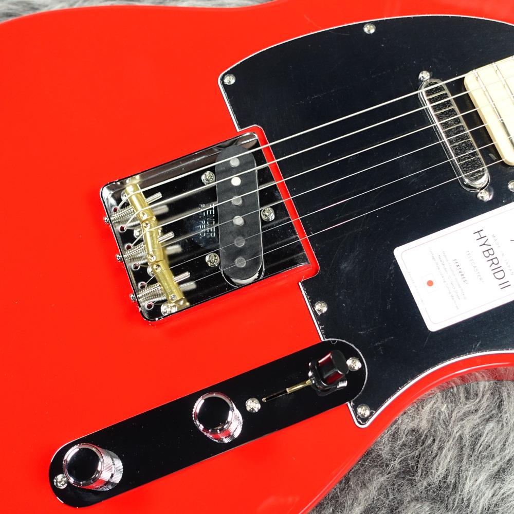 Made in Japan Hybrid II Telecaster US Modena Red/M Fender