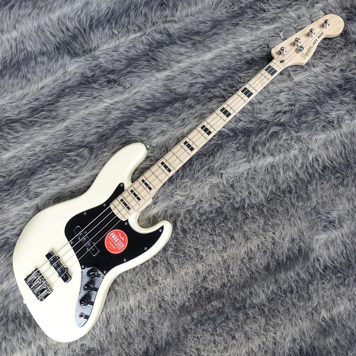 Affinity Series Active Jazz Bass Olympic White Squier