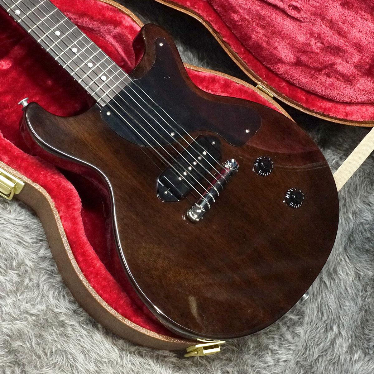 Exclusive Les Paul Junior Double Cutaway Dark Walnut Gibson