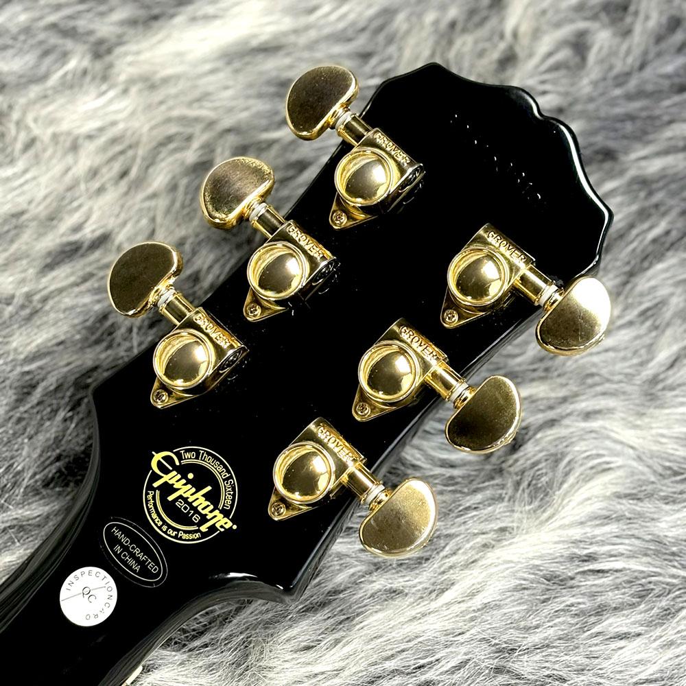 Les Paul Custom Pro LH Ebony 2018年製 Epiphone エレクトリック