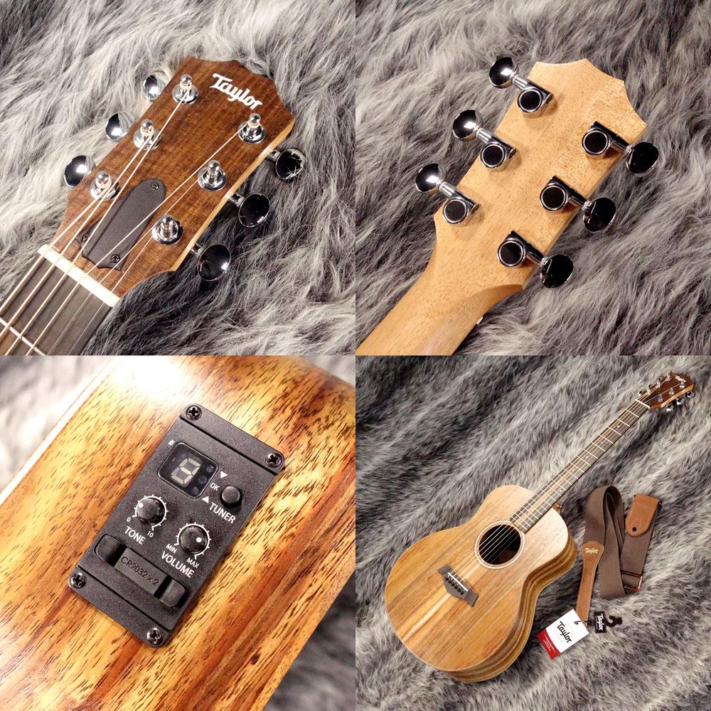 GS Mini-e Koa【数量限定Taylorストラップ付き！】 Taylor