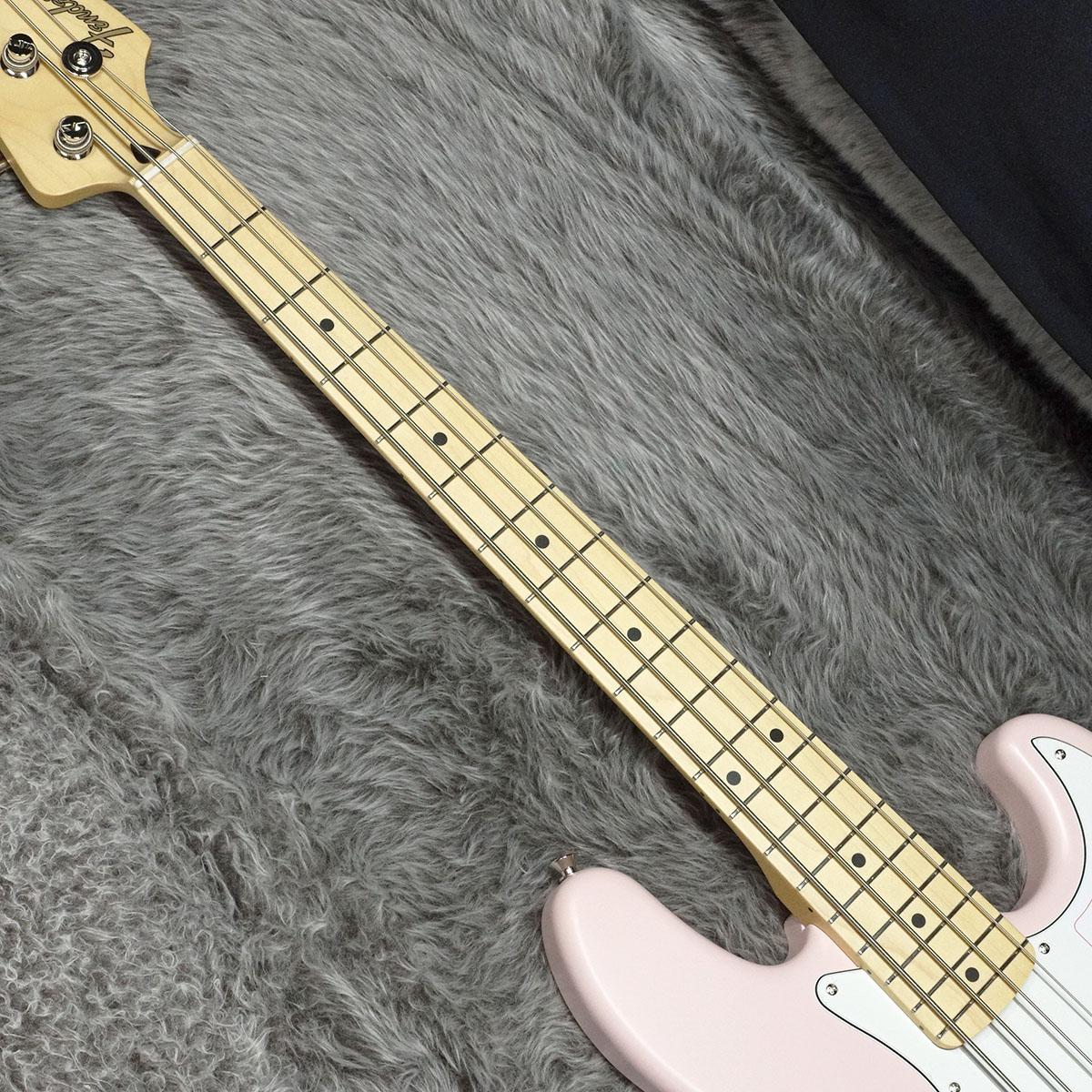 Made in Japan Junior Collection Jazz Bass MN Satin Shell Pink