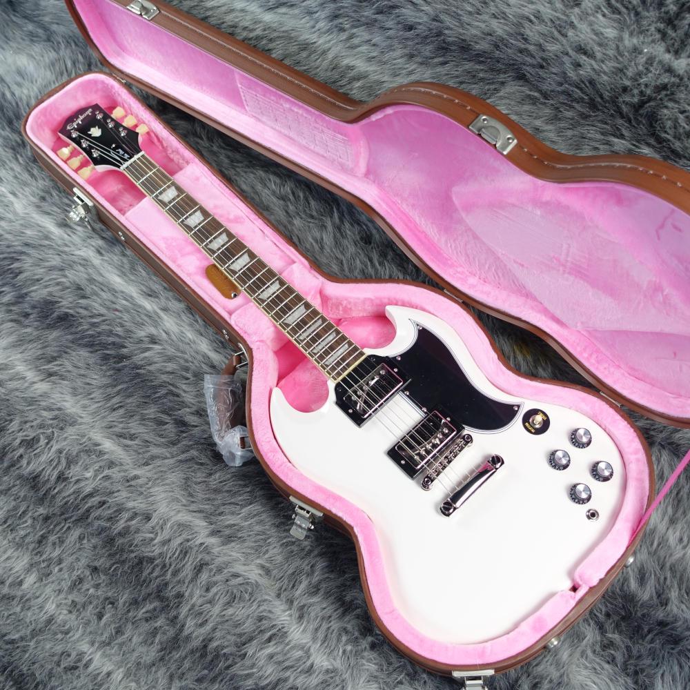 1961 Les Paul SG Standard Aged Classic White Epiphone