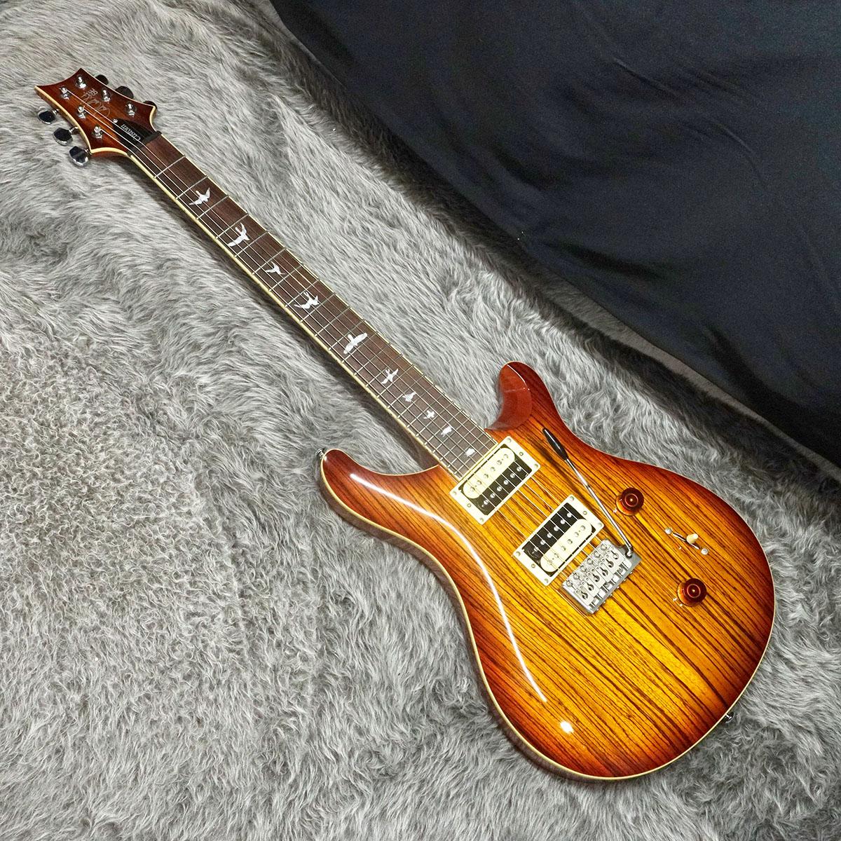 SE Custom 24 Zebrawood Vintage Sunburst Paul Reed Smith