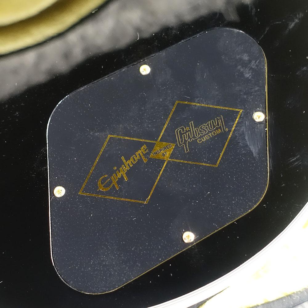 Les Paul Custom Ebony Epiphone エレクトリックギター レスポール