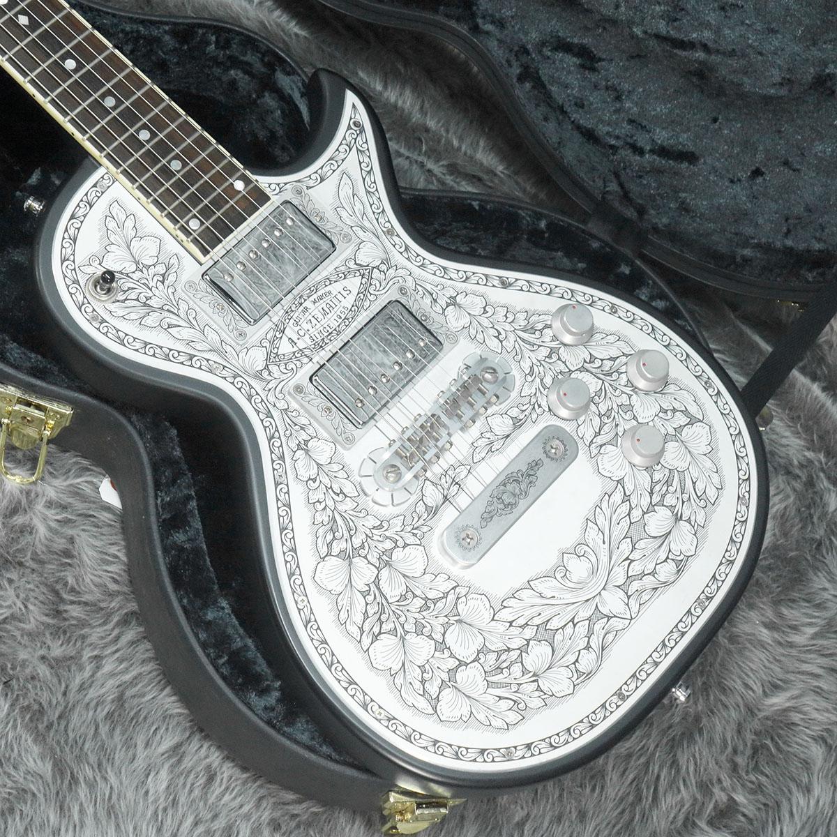 C24MF Black ZEMAITIS エレクトリックギター レスポールタイプ 商品