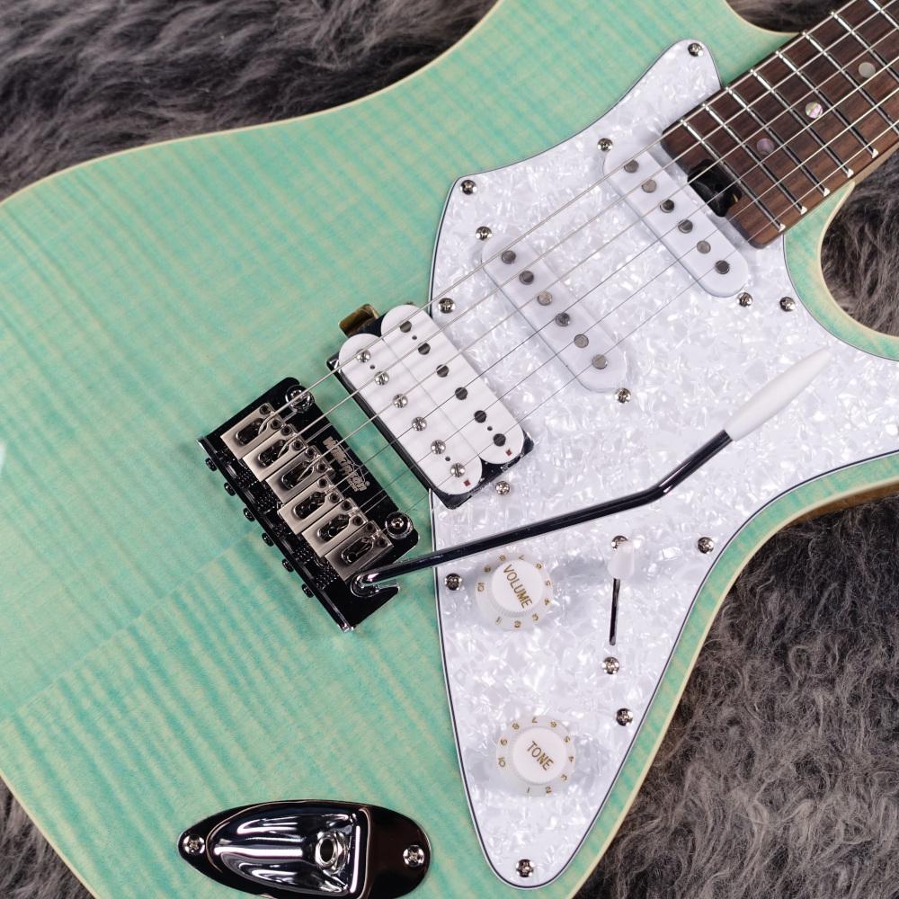 714-AE200LTD Caribbean Blue Aria Pro II エレクトリックギター