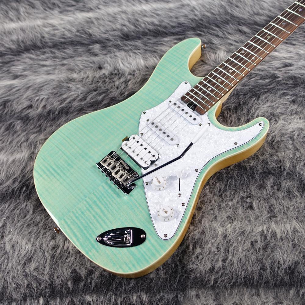 714-AE200LTD Caribbean Blue Aria Pro II エレクトリックギター
