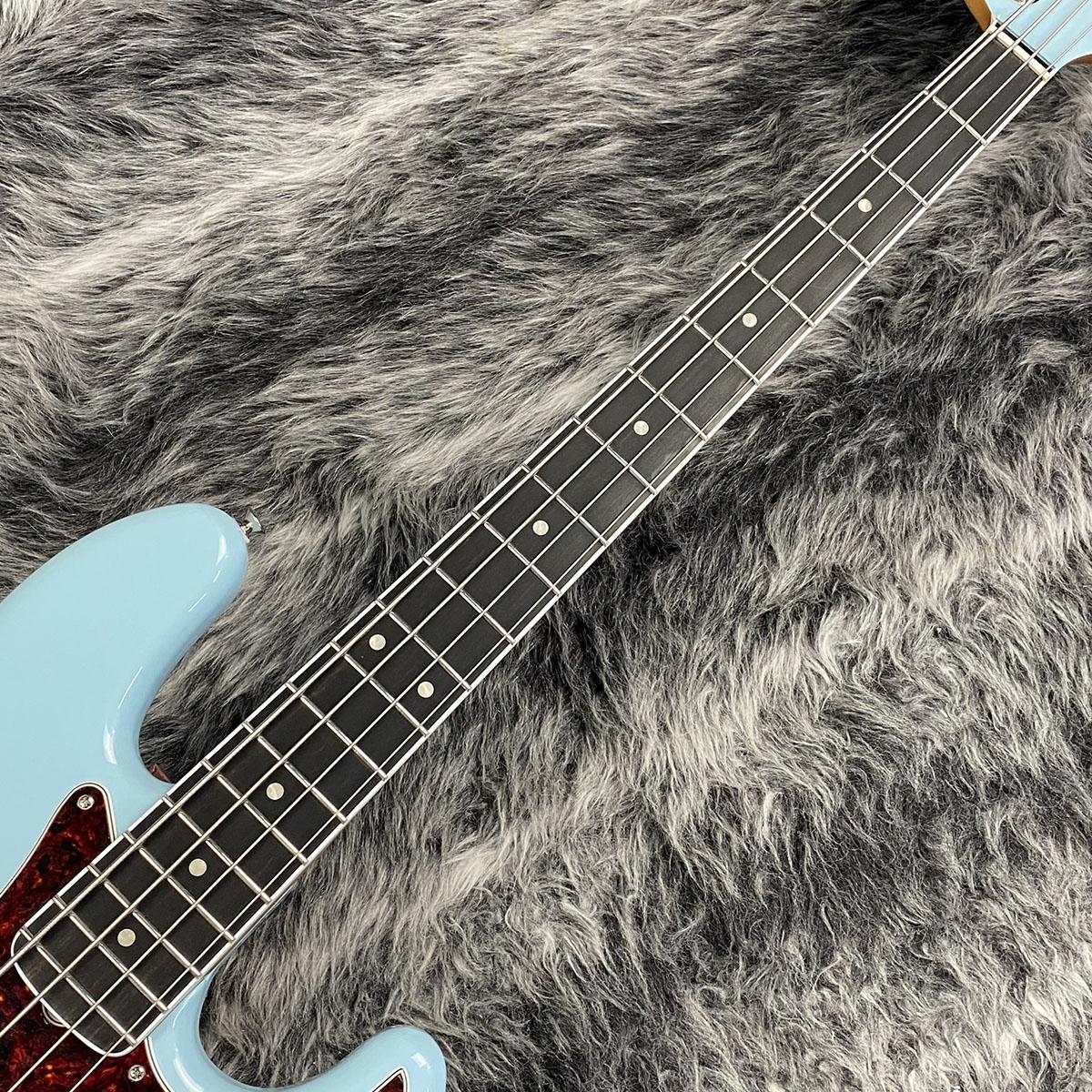 Gold Foil Jazz Bass Ebony Fingerboard Sonic Blue Fender 