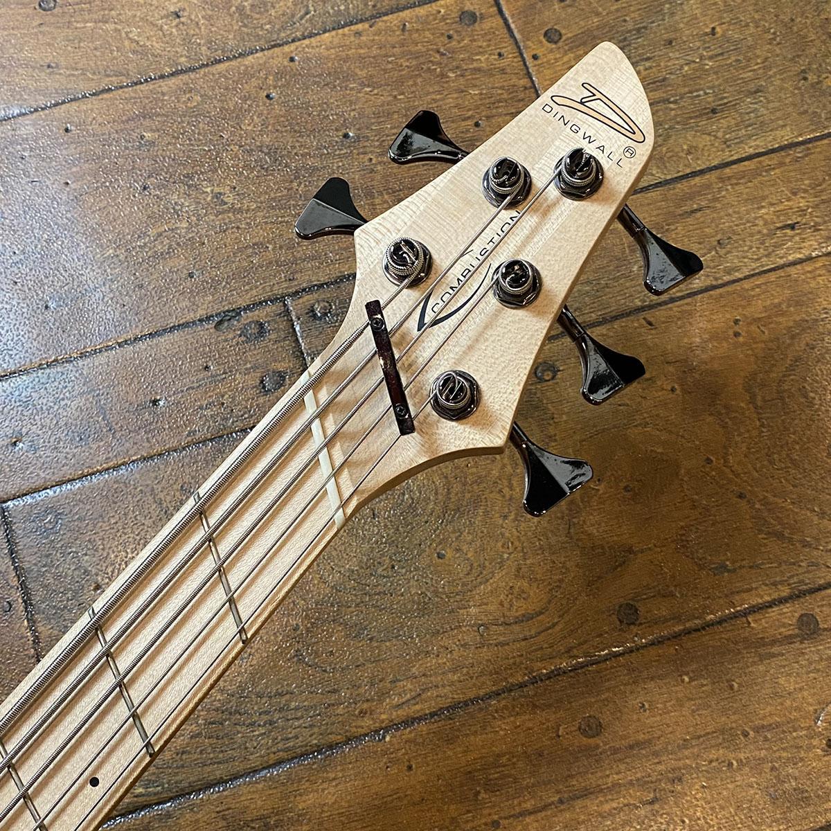 Combustion CC3 5st Quilt Maple Top 2 Tone Black Burst Dingwall 