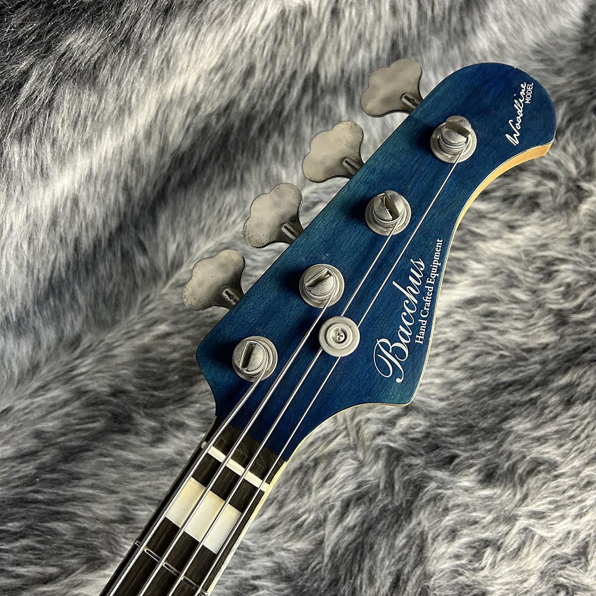 WL424DX-ASH BLU/OIL Bacchus エレクトリック・ベース JBタイプ 商品