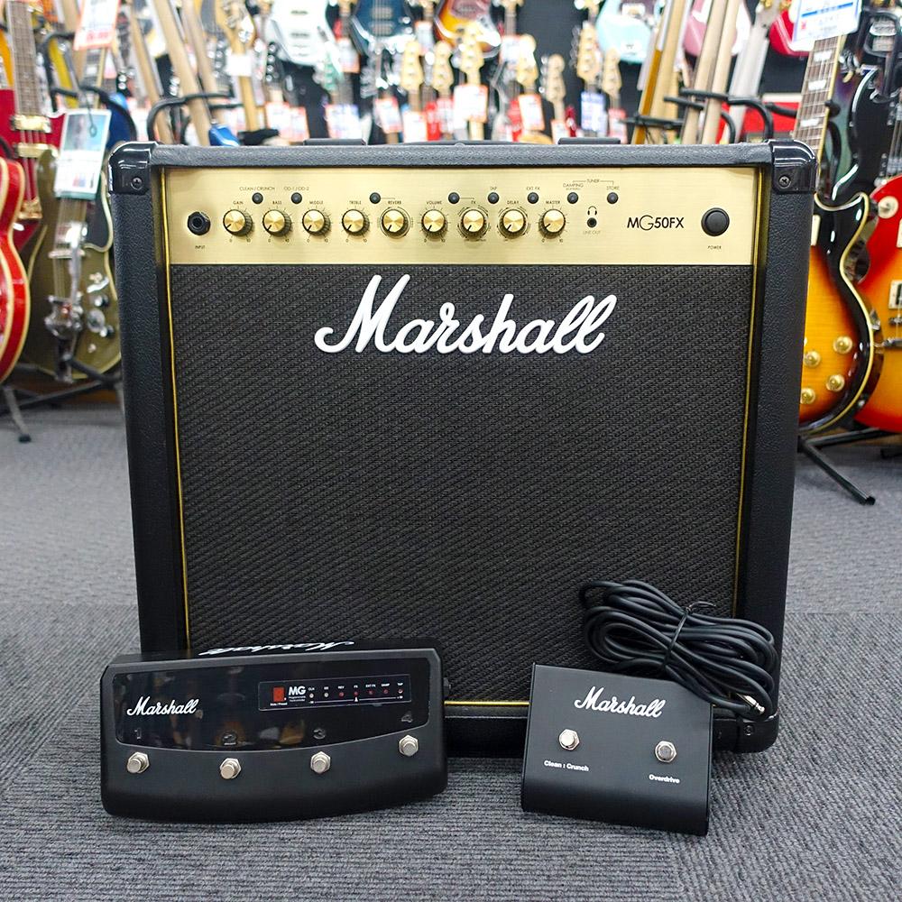 MG50FX Marshall ギター用アンプ/アンプシミュレーター ギターアンプ 
