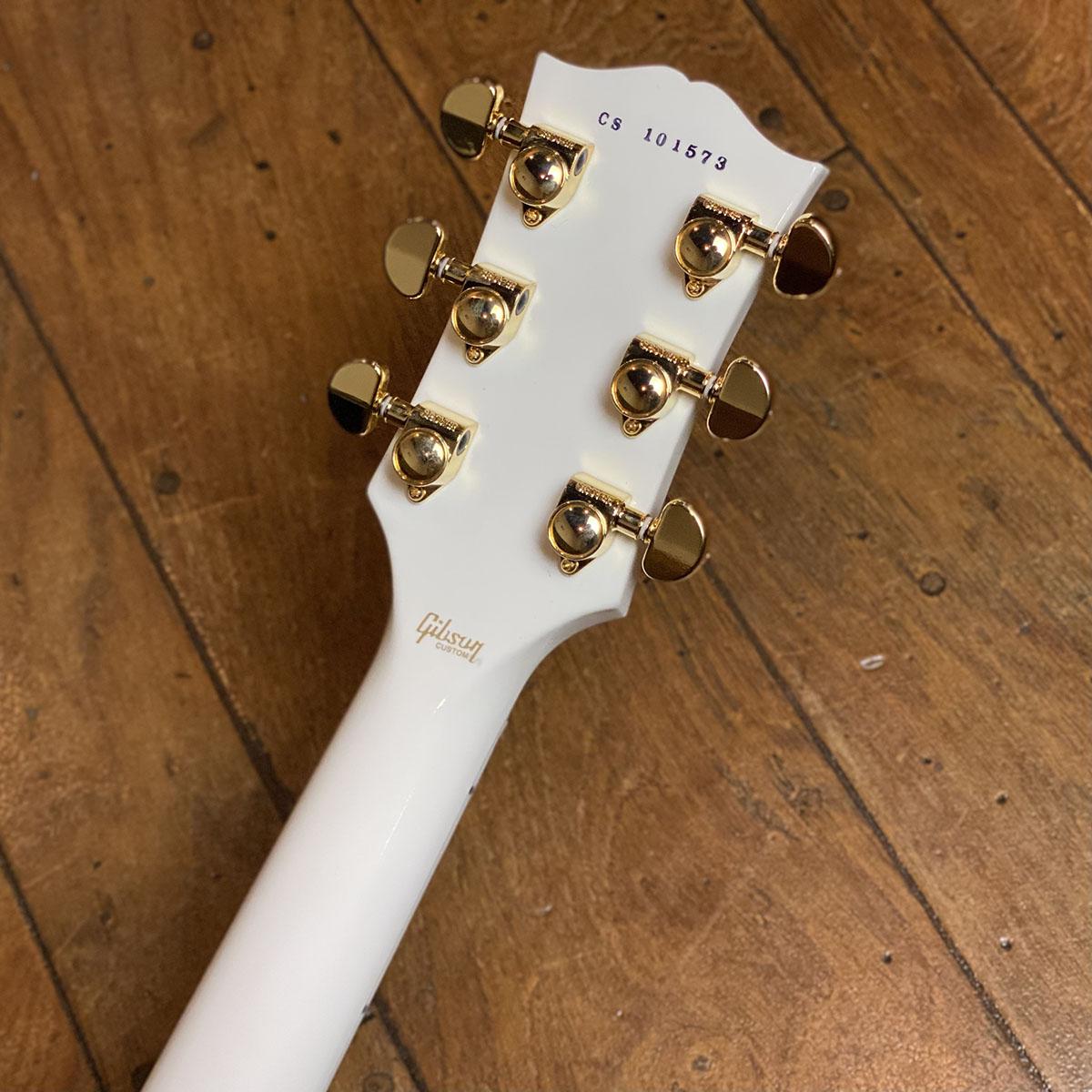 Les Paul Custom Ebony Fingerboard Alpine White 2021 Gibson Custom