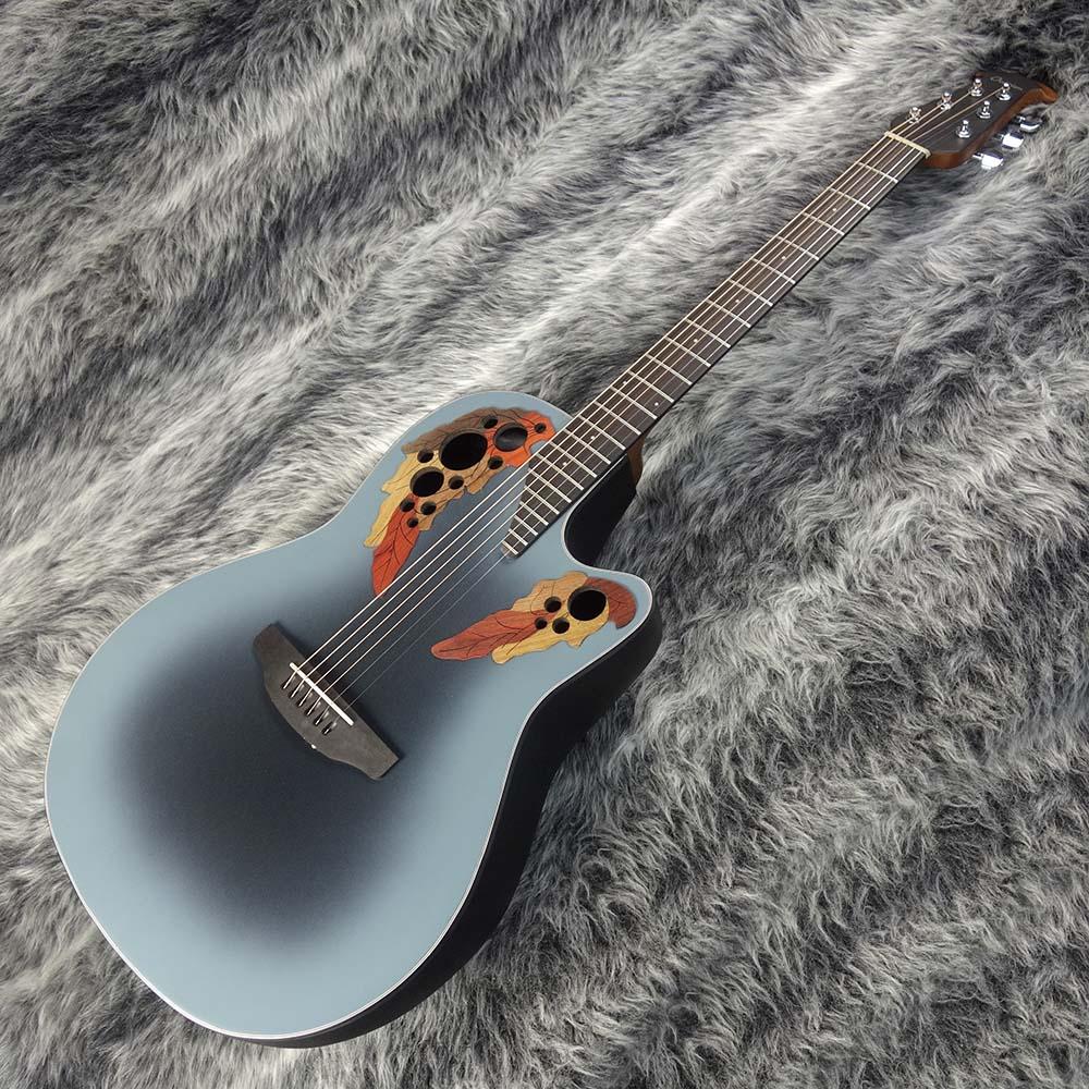 Celebrity Elite CE44-RBB Reverse Blue Burst Ovation エレクトリック