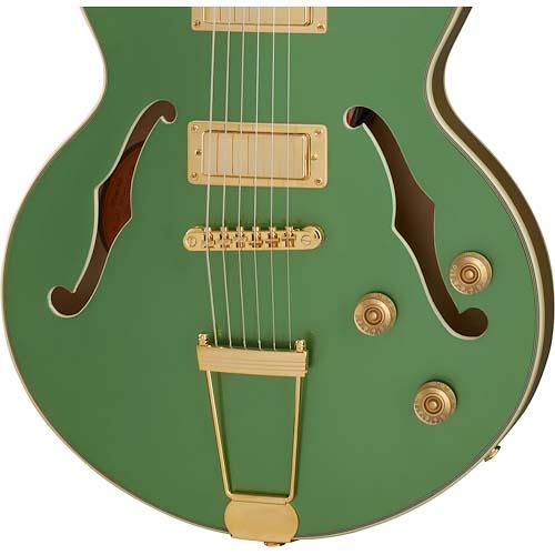 Uptown Kat ES Emerald Green Metallic Epiphone エレクトリックギター