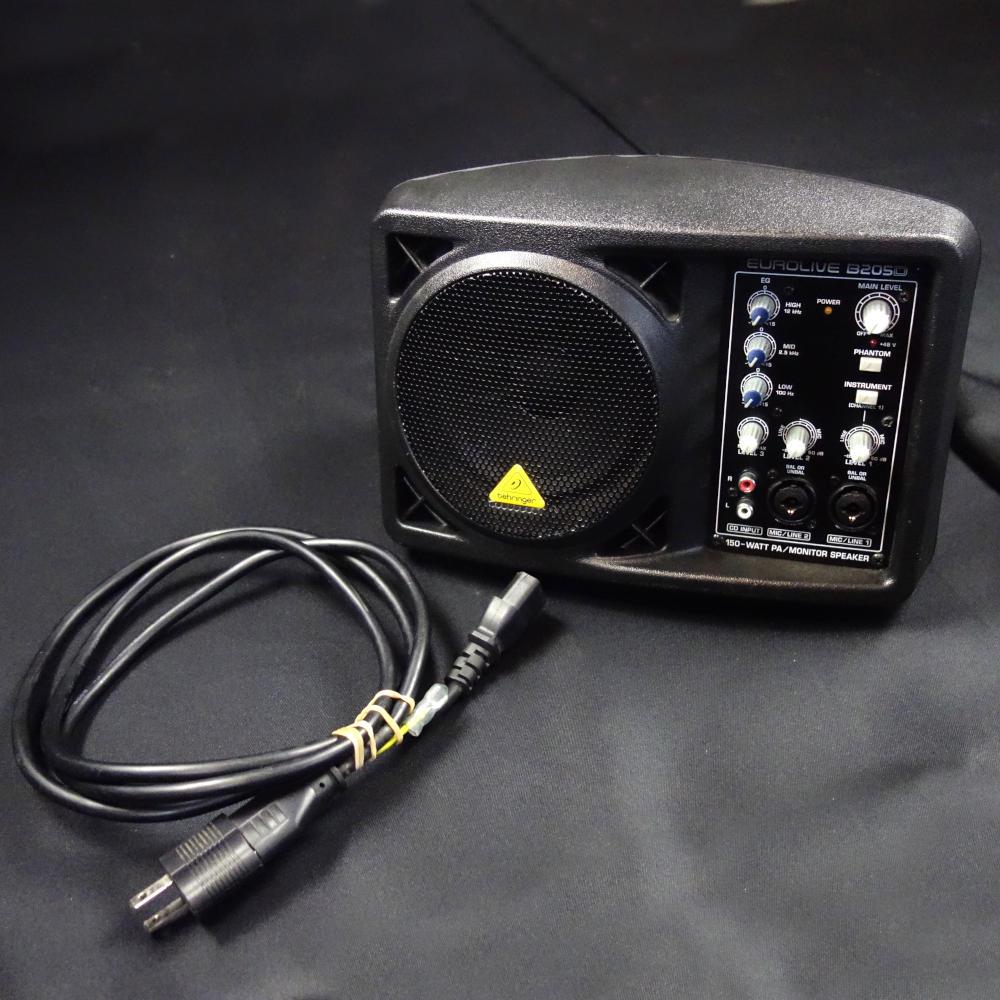 BEHRINGER B205D　パワードスピーカー B205D EUROLIVE - 製品一覧 - ベリンガー公式ホームページ