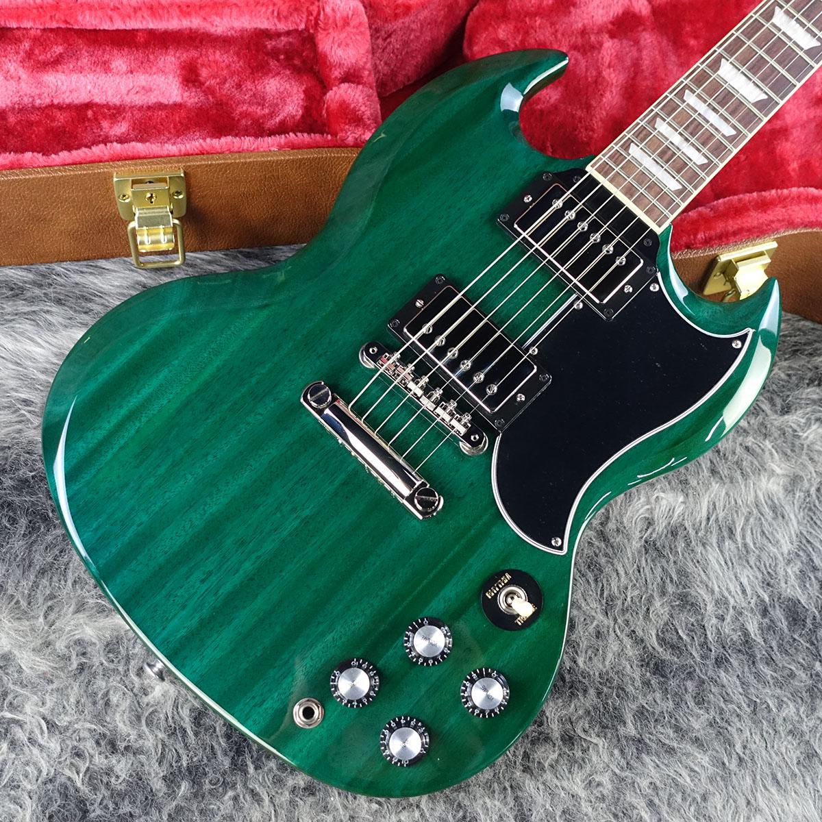 SG Standard '61 Stop Bar Translucent Teal Gibson エレクトリック