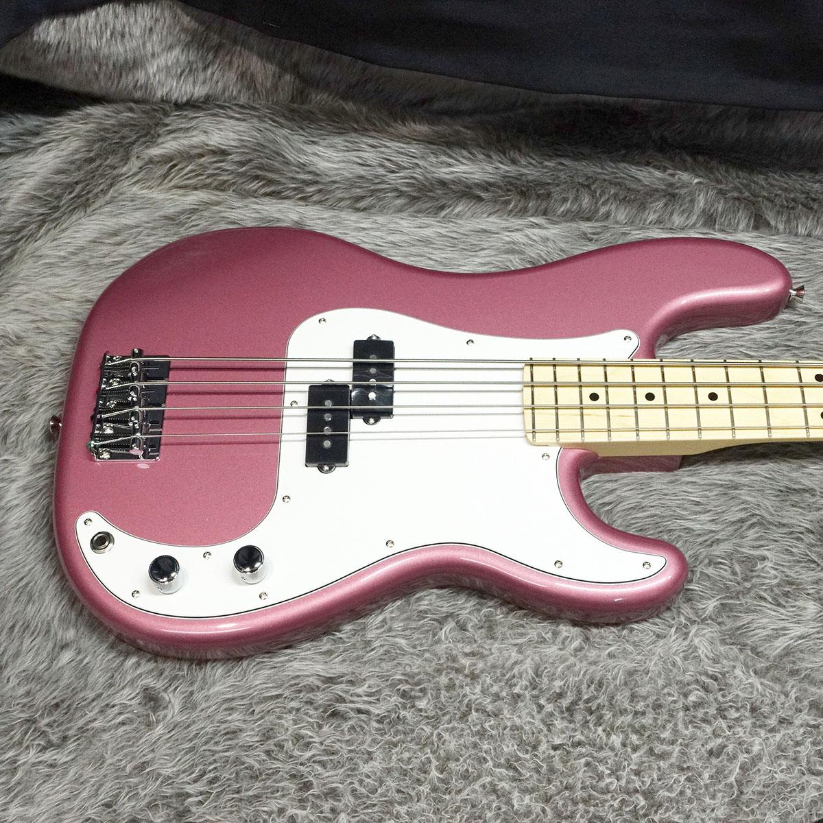 Made In Japan Hybrid II Precision Bass MN Burgundy Mist Metallic