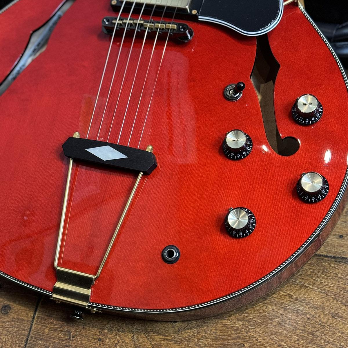 EXRUBATO-JAZZ Trans Red Seventy Seven Guitars エレクトリックギター