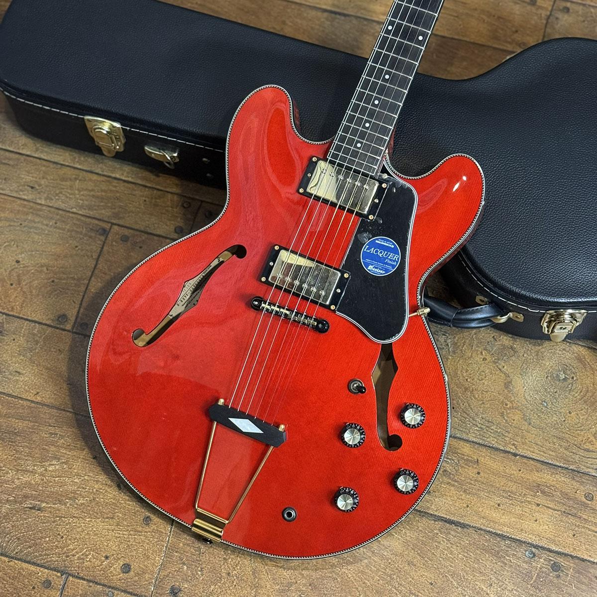 EXRUBATO-JAZZ Trans Red Seventy Seven Guitars エレクトリックギター
