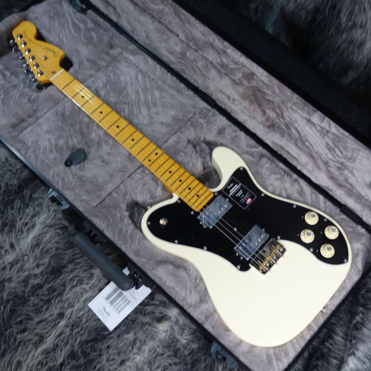 American Professional II Telecaster Deluxe Olympic White【展示品