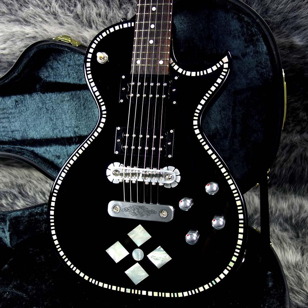 A24SU Black Pearl Diamond ZEMAITIS エレクトリックギター レスポール
