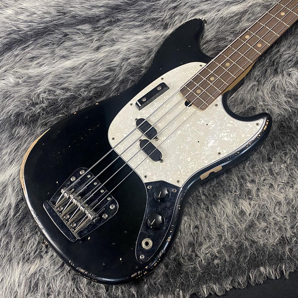 JMJ Road Worn Mustang Bass Black Fender エレクトリック・ベース