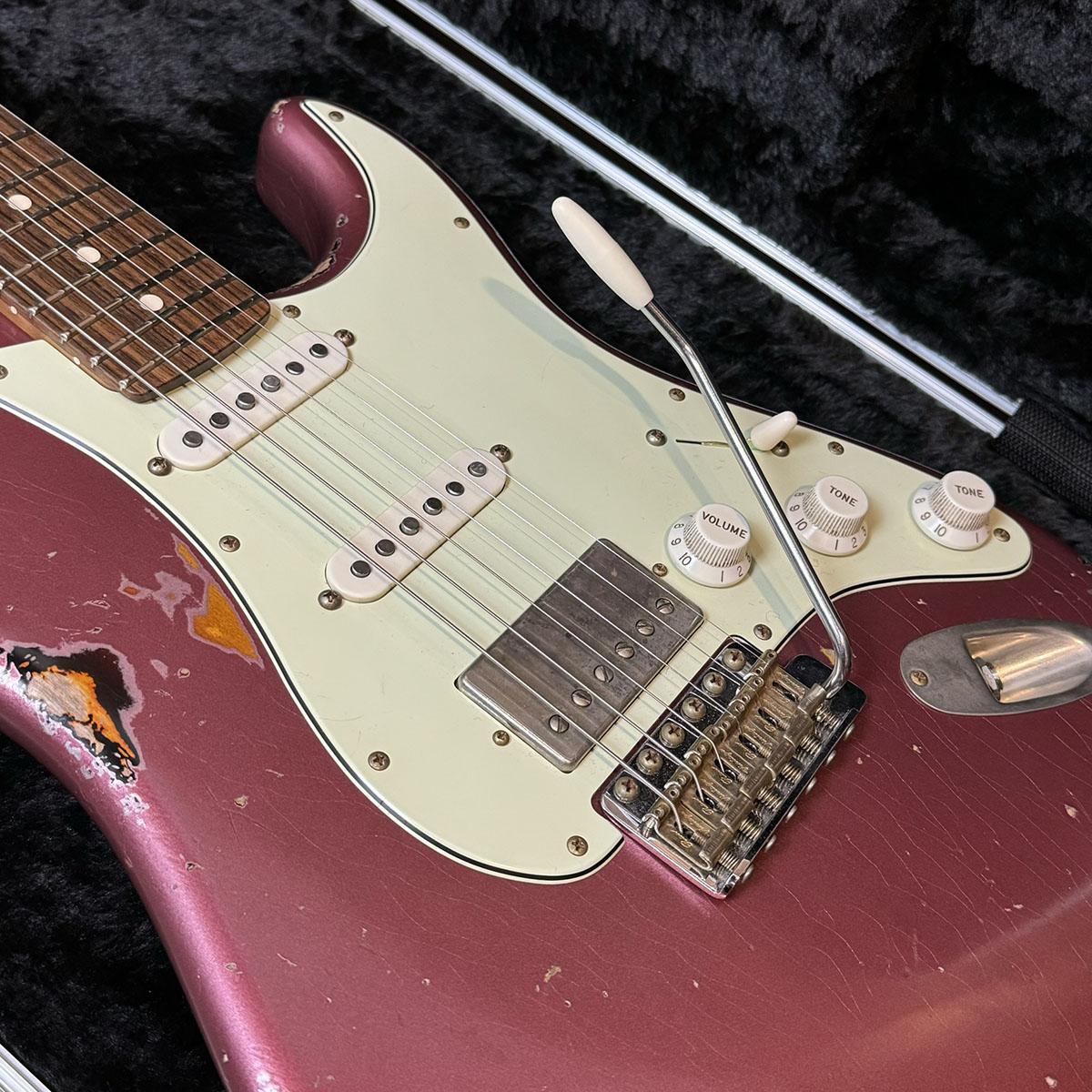 XSC-2 Roasted Flame Maple Neck Heavy Aged / Burgundy Mist over