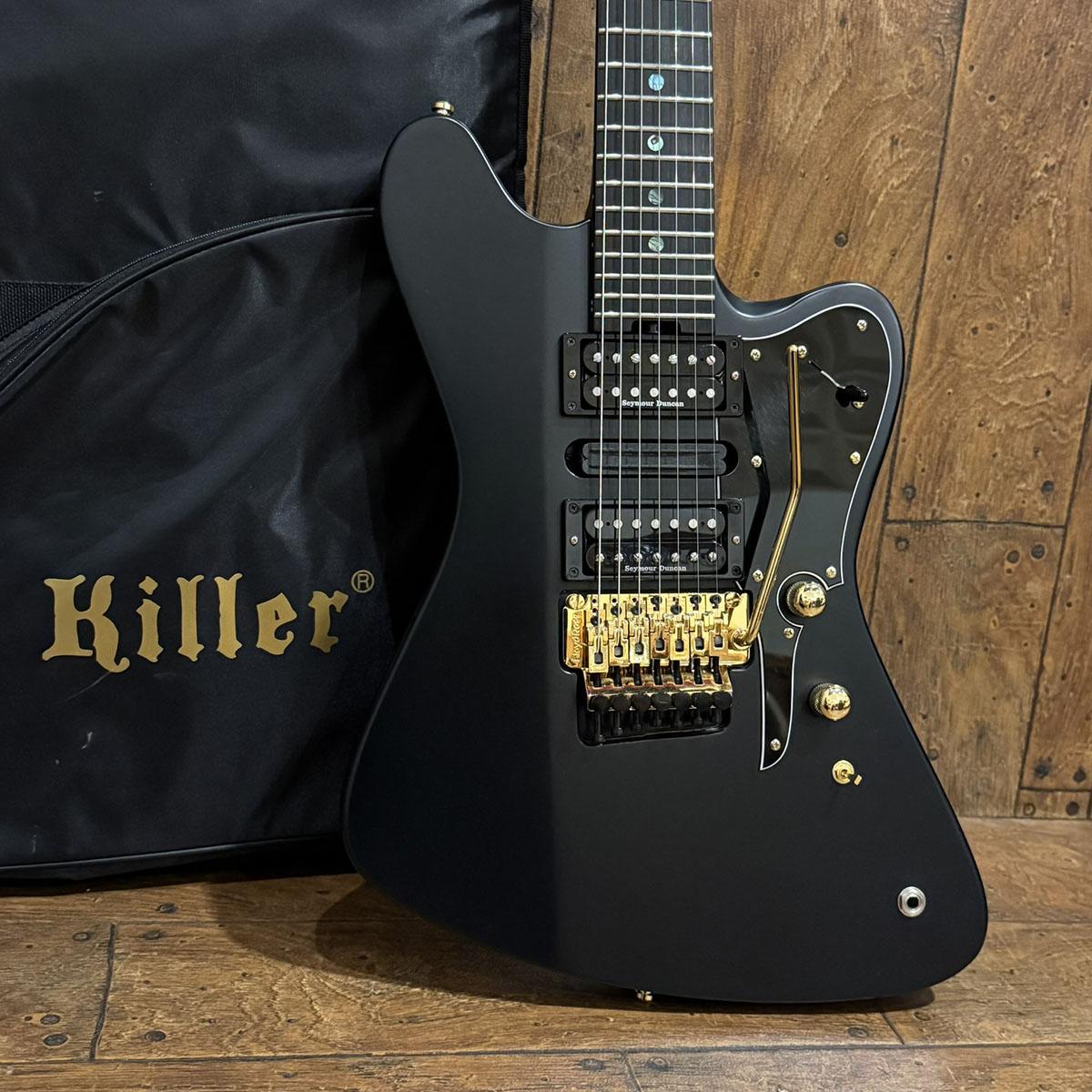 KG-Spellbind Seven Stealth black Killer エレクトリックギター 変形