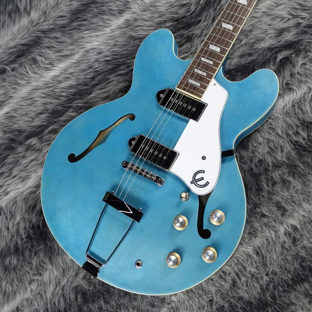 Casino Worn Blue Denim Epiphone エレクトリックギター フルアコ 商品