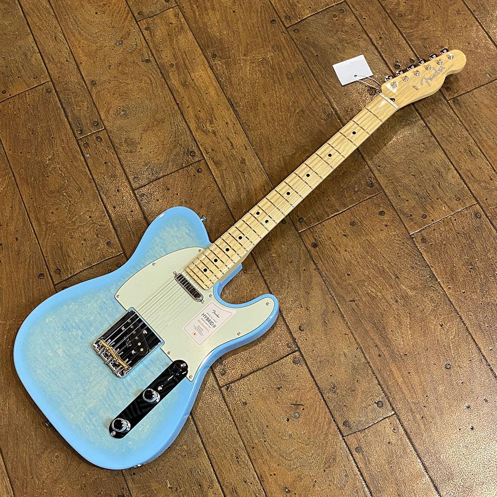 2024 Collection Made in Japan Hybrid II Telecaster Flame Celeste